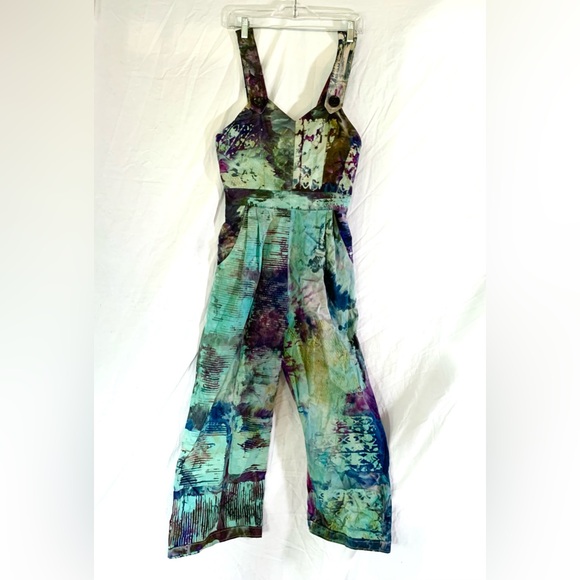 Y2K Pants - Multicolor Jumpsuit Sz M And Entirely Gorgeous, No Stretch